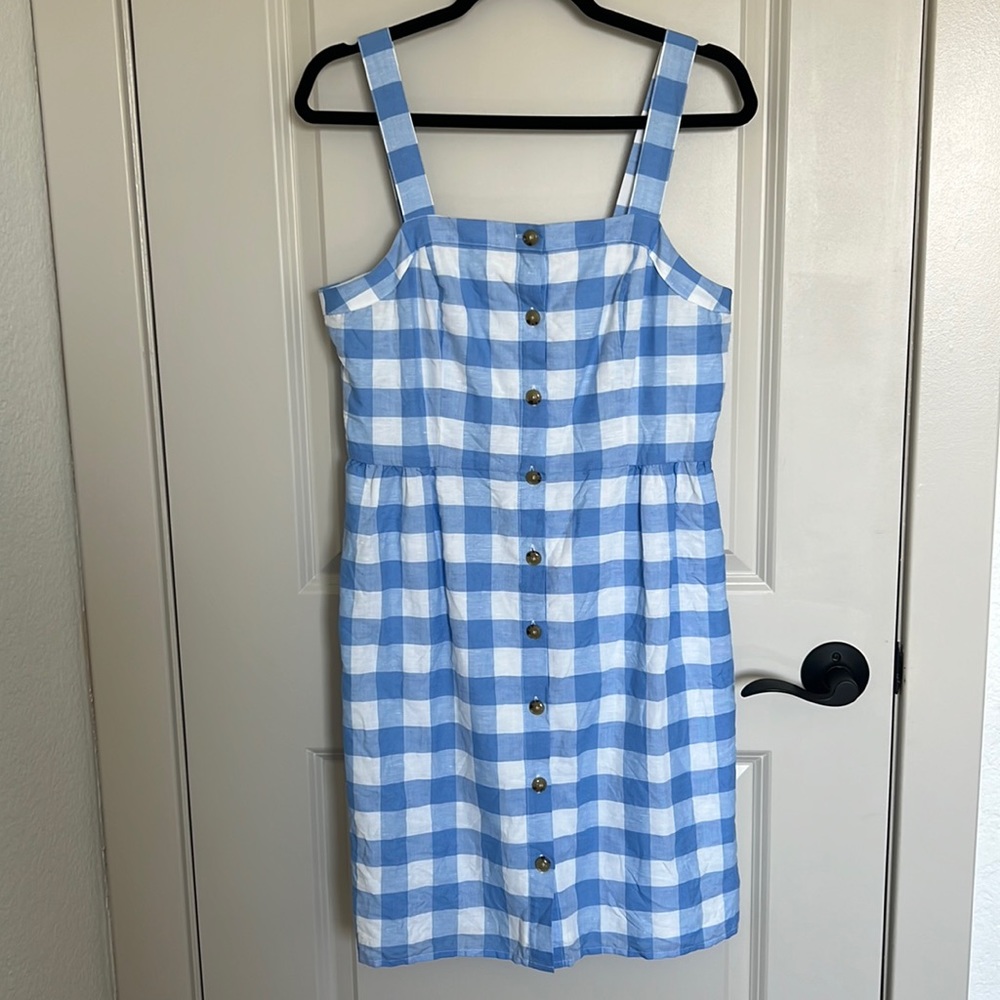 J Crew Gingham Sundress